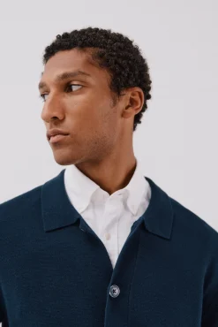 Jersey sobrecamisa punto algodón