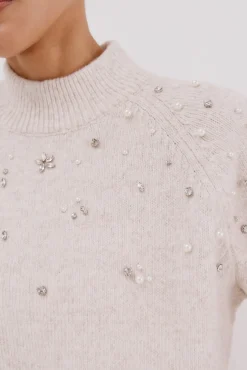 Jersey strass y perlas