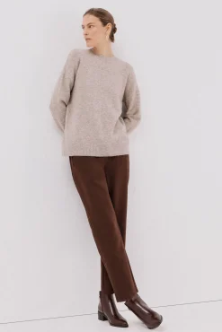 Jersey suave franjas