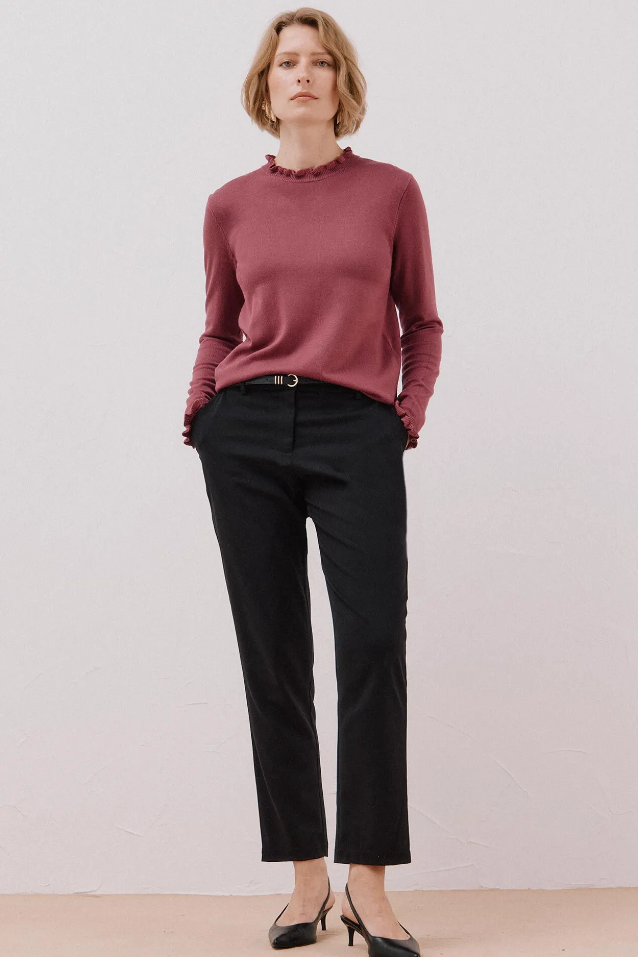 Jersey volante cuello