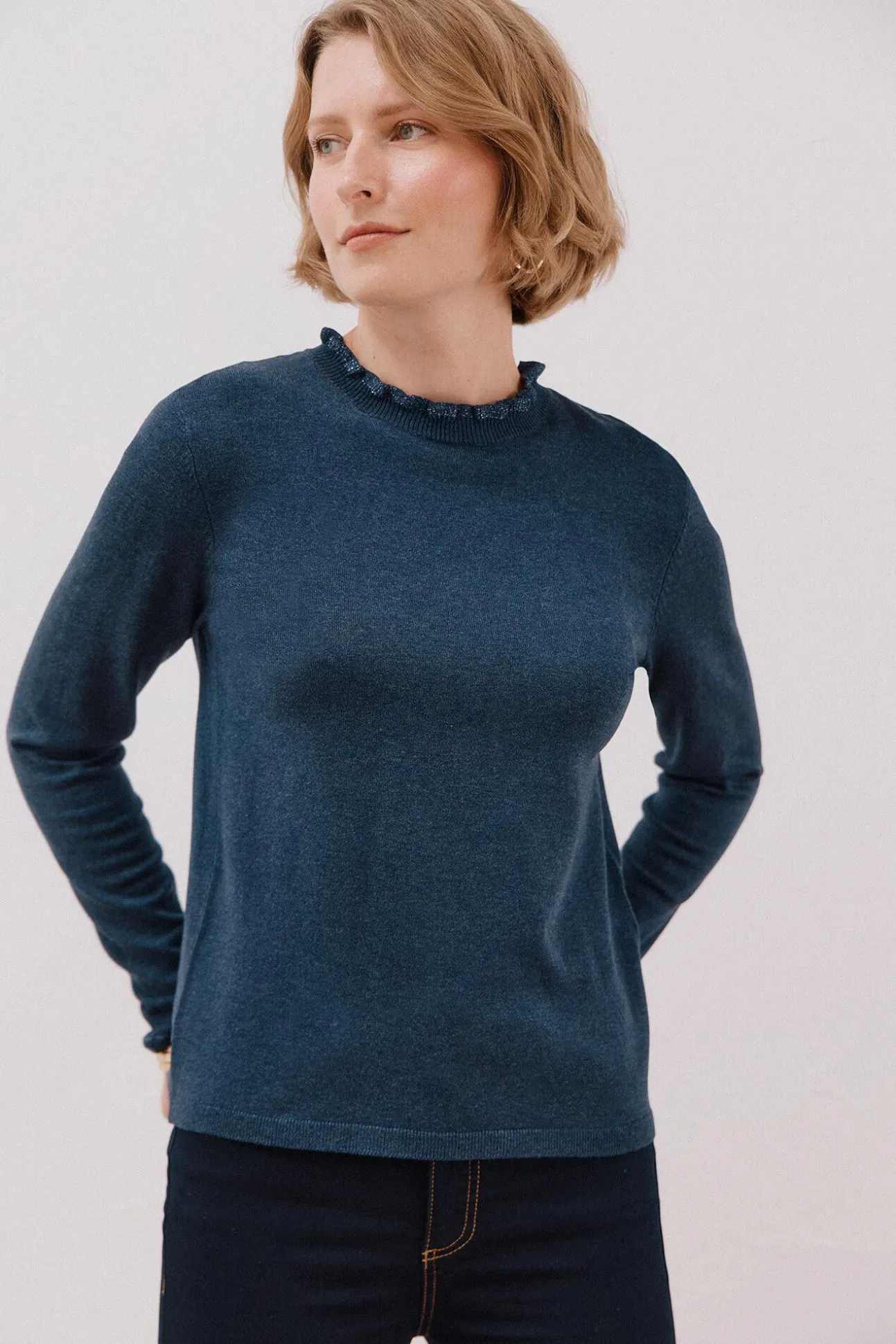 Jersey volante cuello