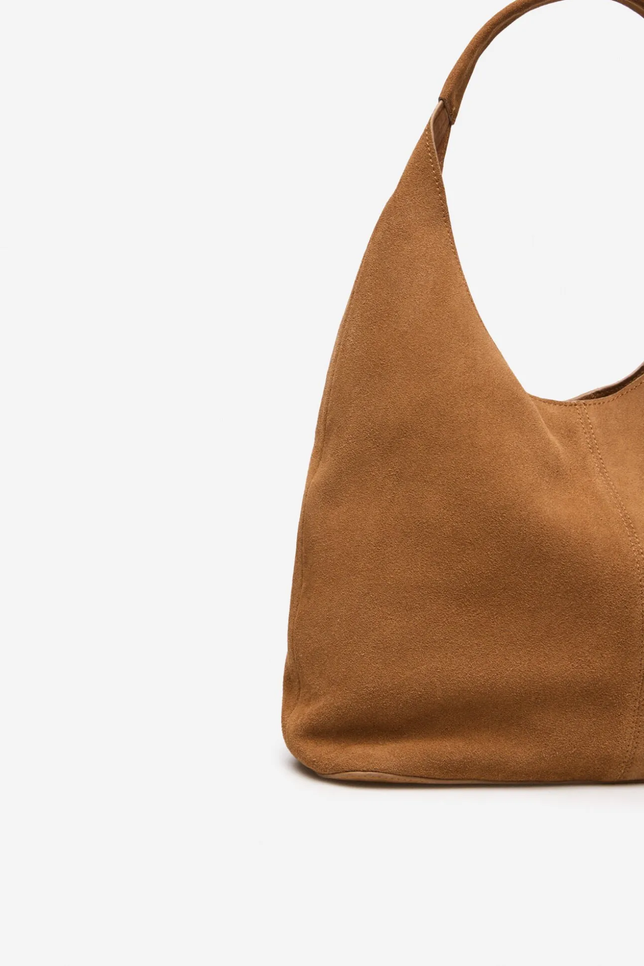 Leather weaved hobo
