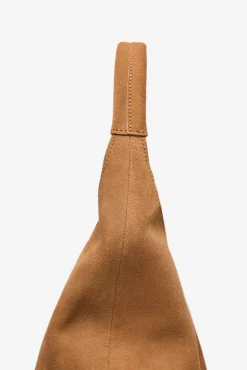 Leather weaved hobo