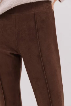 Legging de mujer de efecto ante