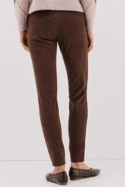 Legging de mujer de efecto ante