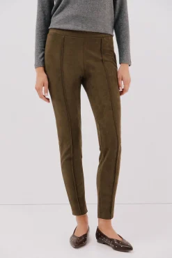 Legging de mujer de efecto ante