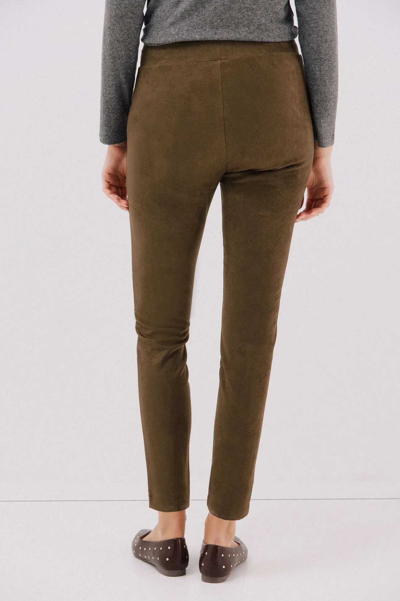 Legging de mujer de efecto ante