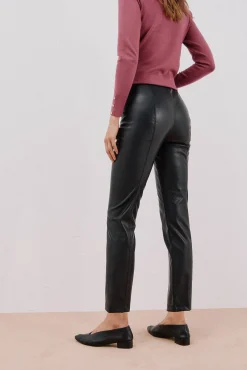 Legging de mujer de polipiel elástica