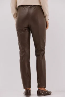 Legging de mujer de polipiel elástica