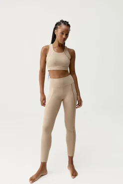 Legging deportivo Gold beige