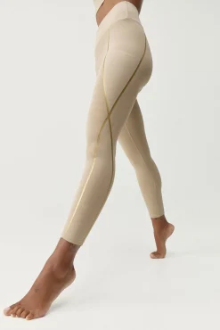 Legging deportivo Gold beige
