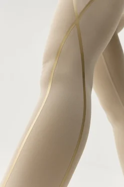 Legging deportivo Gold beige