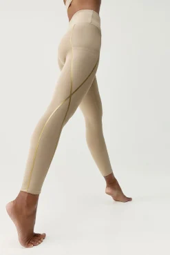 Legging deportivo Gold beige