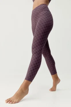 Legging deportivo Monogram morado