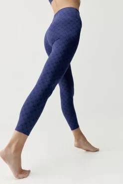 Legging deportivo Monogram azul