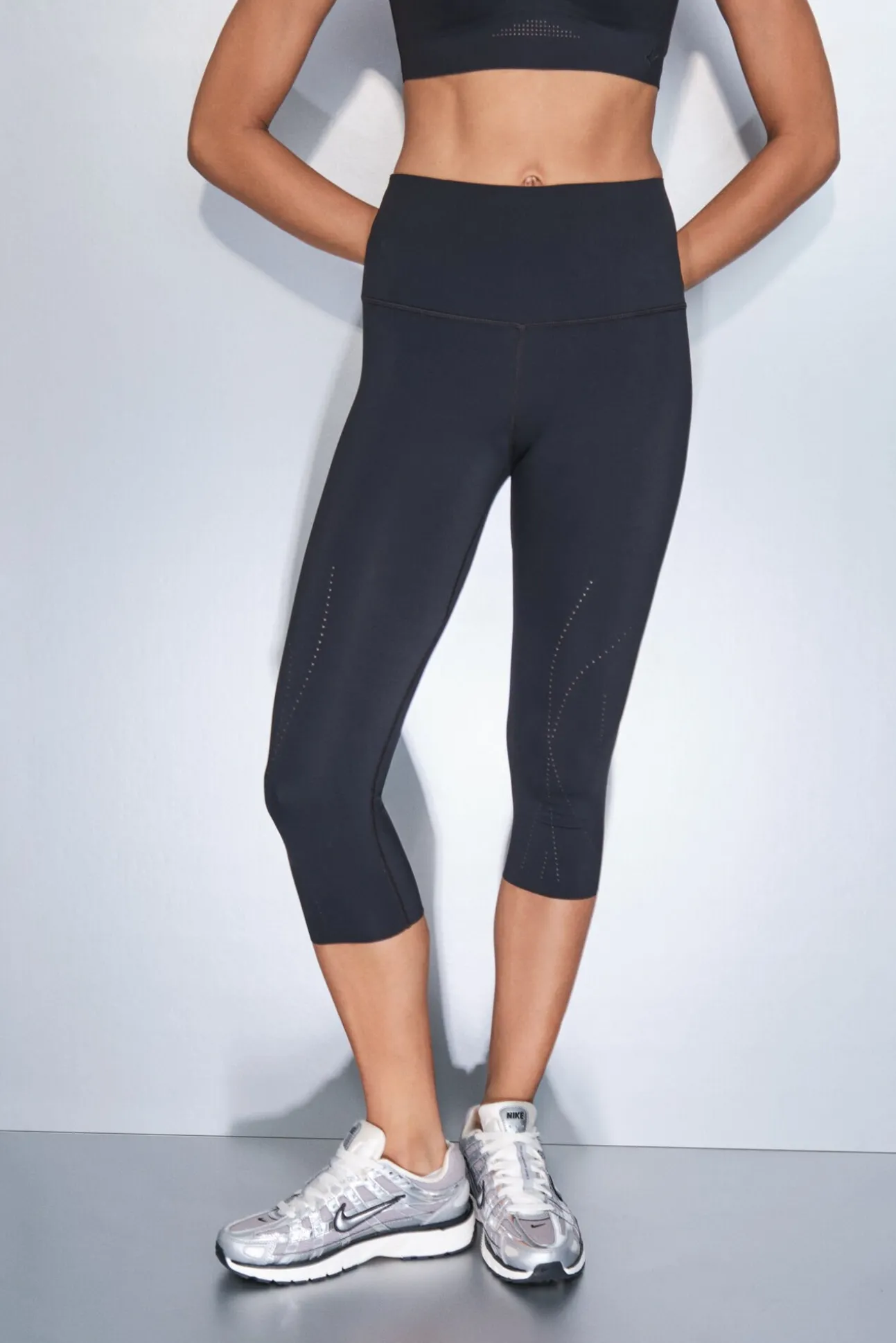 Leggings Capri COMPRESSIVE negro