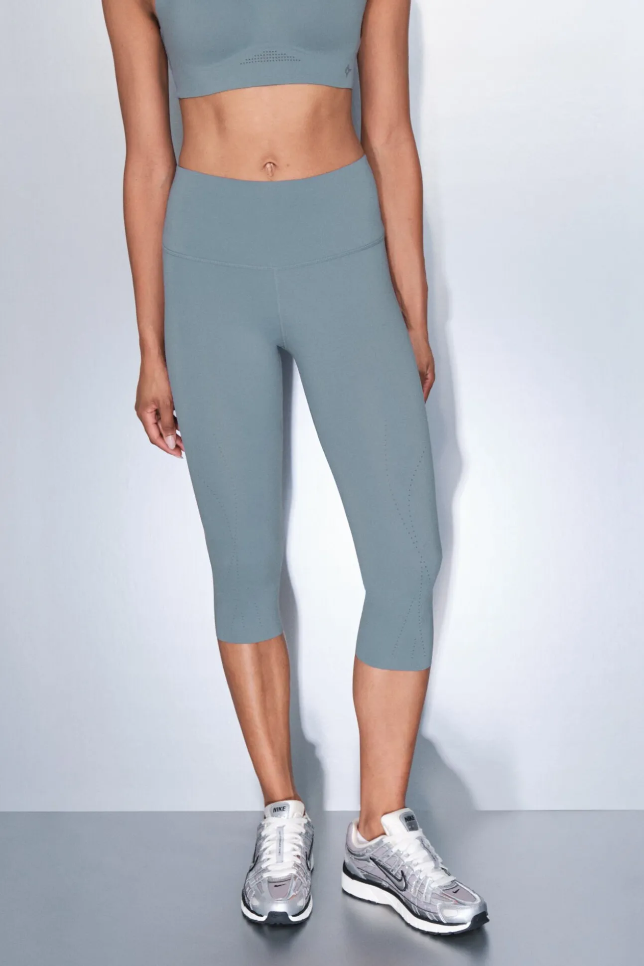 Leggings Capri COMPRESSIVE azul