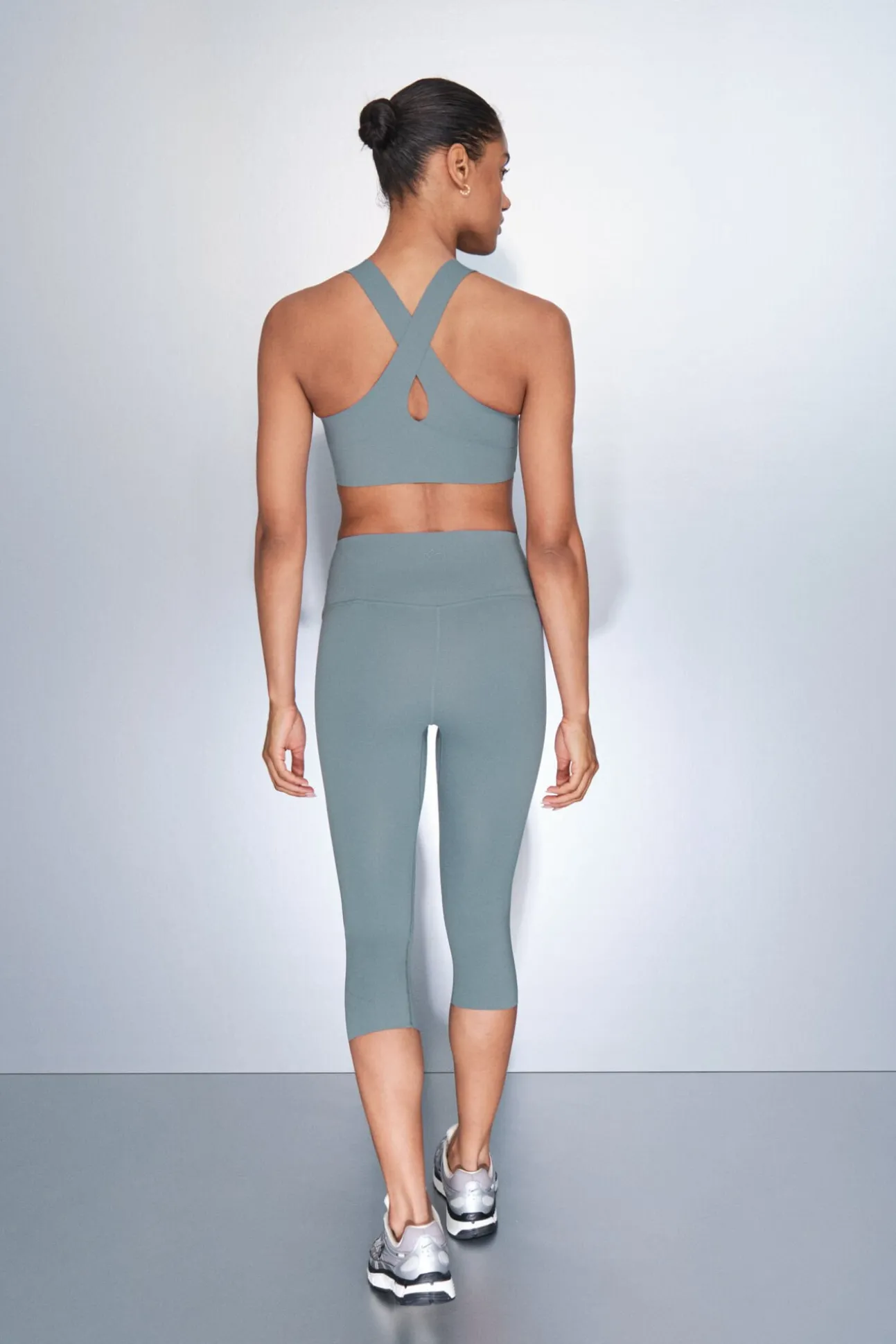 Leggings Capri COMPRESSIVE azul