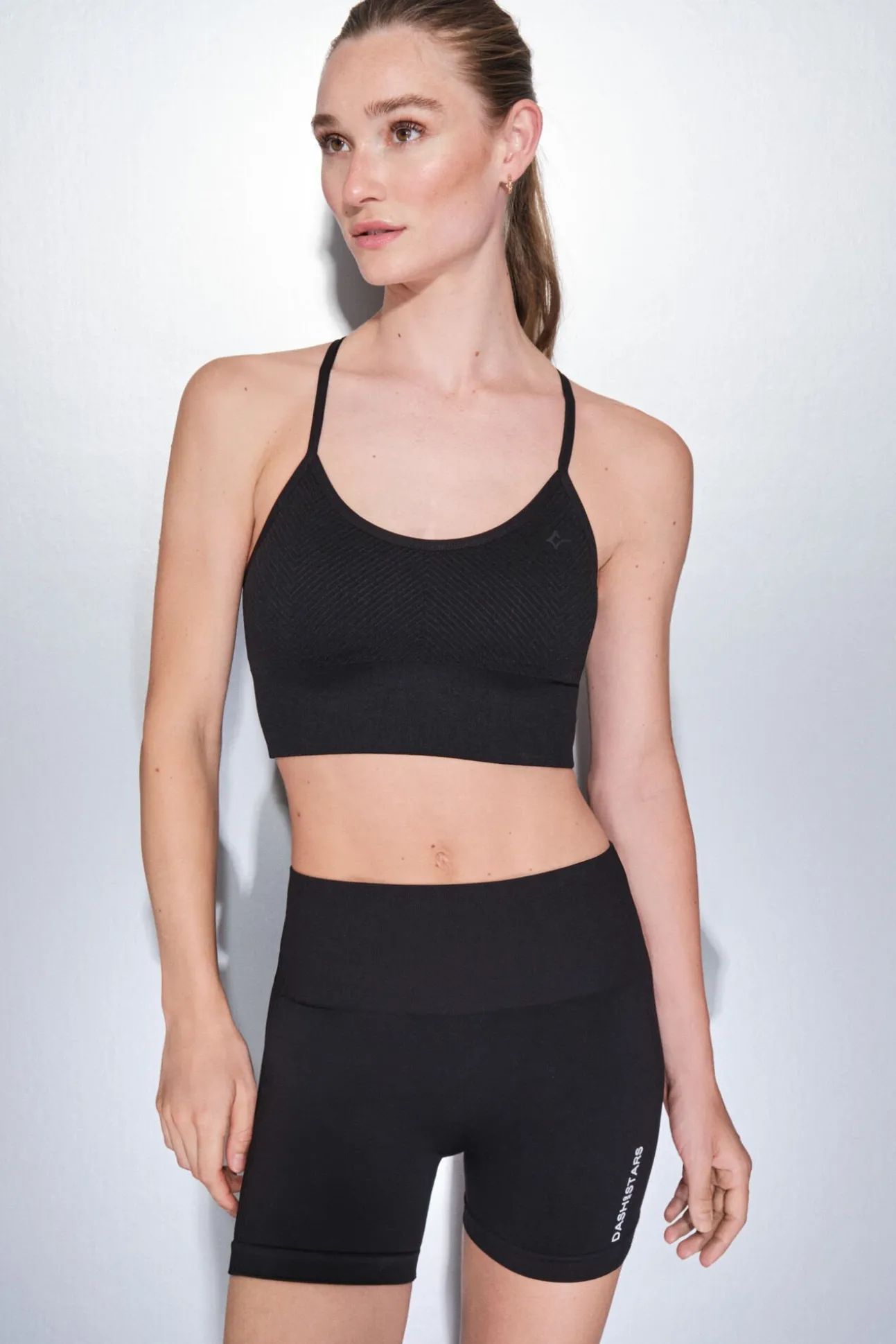 Leggings ciclista SEAMLESS COMFORT negro