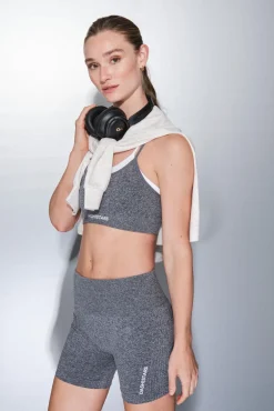 Leggings ciclista SEAMLESS COMFORT gris