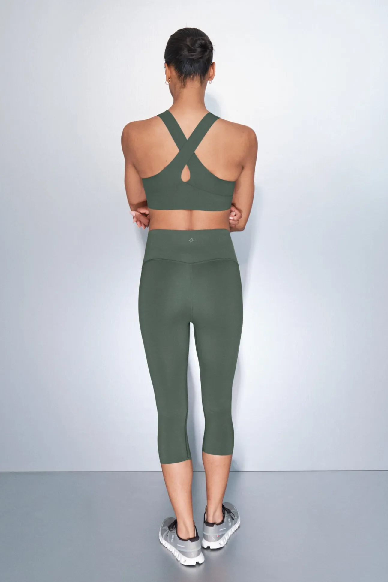 Leggings COMPRESSIVE capri verde