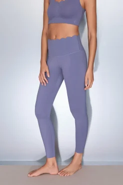 Leggings COMPRESSIVE largo morado