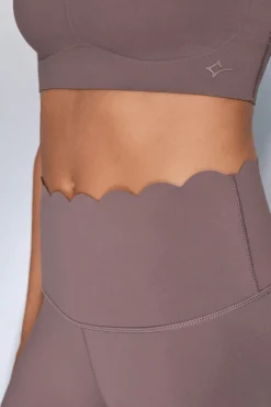 Leggings COMPRESSIVE largo marrón