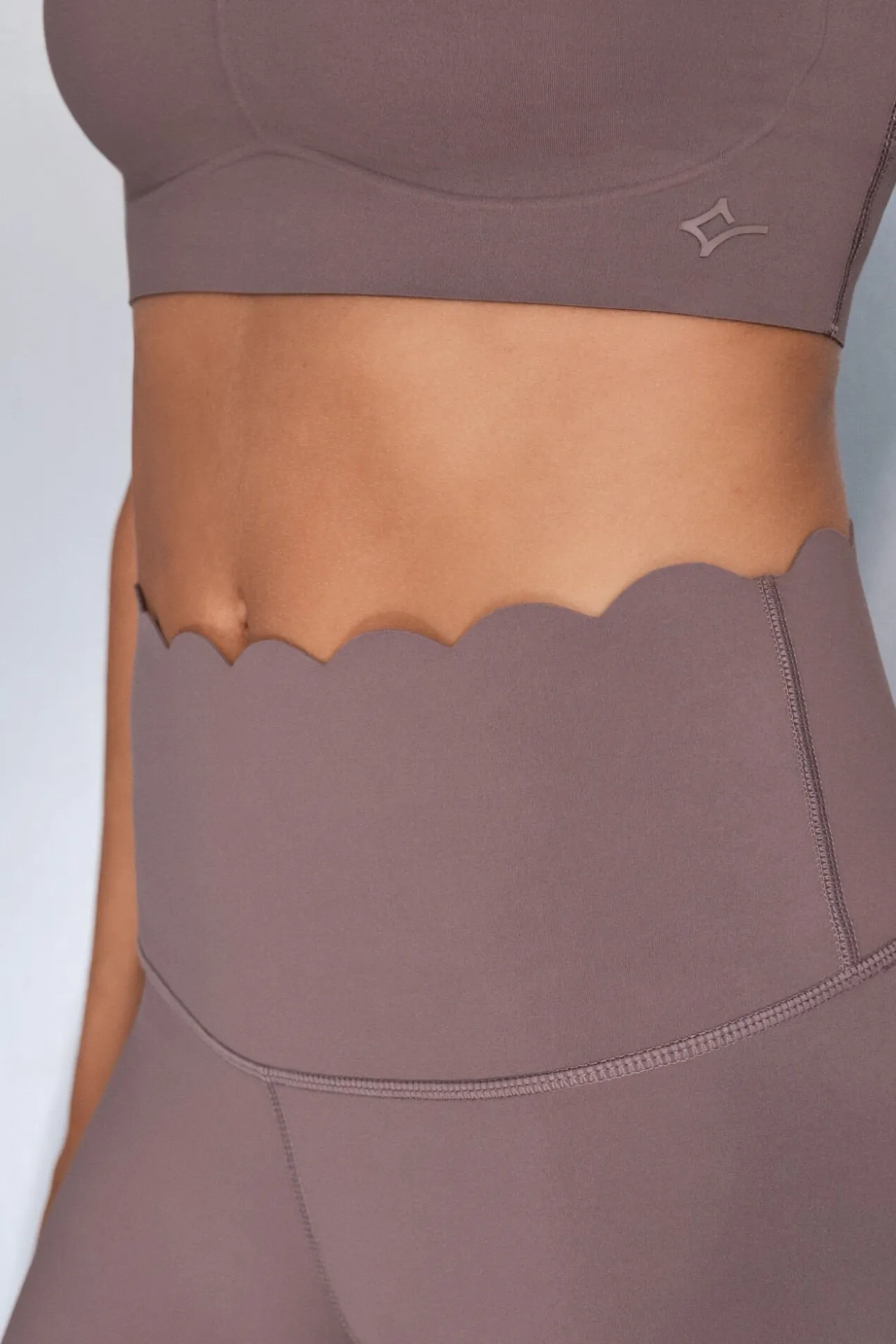 Leggings COMPRESSIVE largo marrón