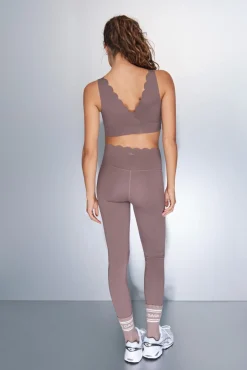 Leggings COMPRESSIVE largo marrón