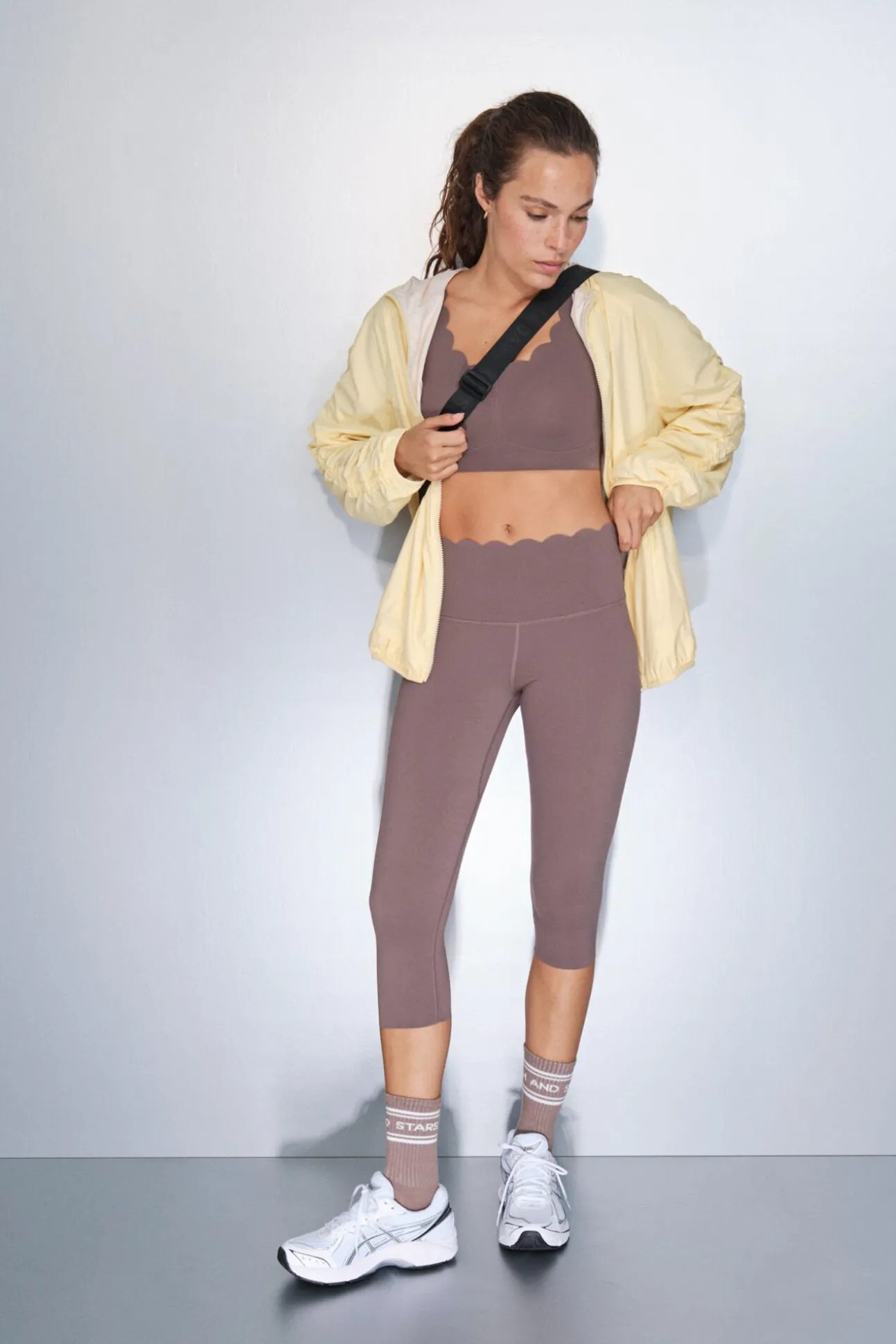 Leggings COMPRESSIVE pirata marrón