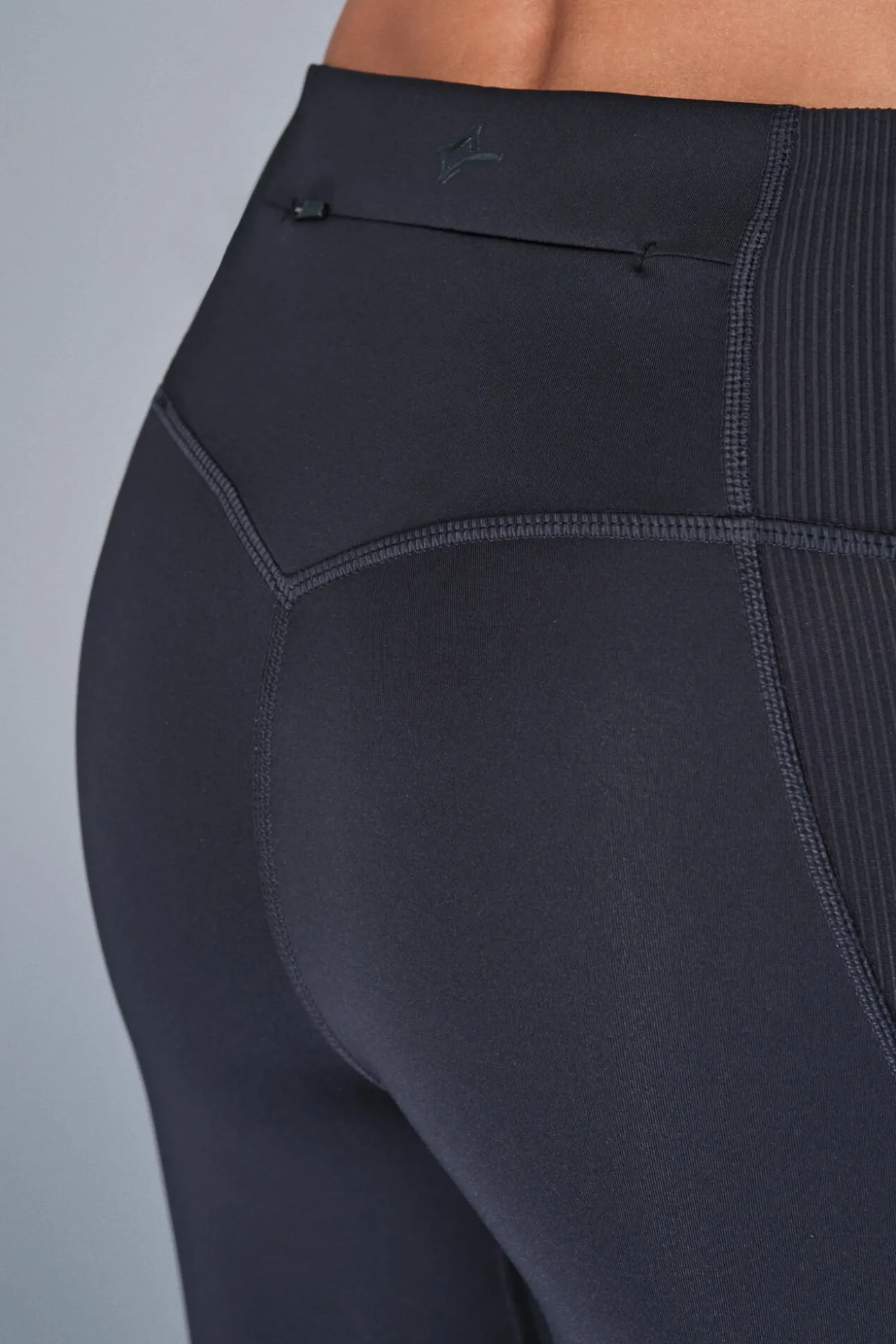 Leggings 4D STRETCH crop negro