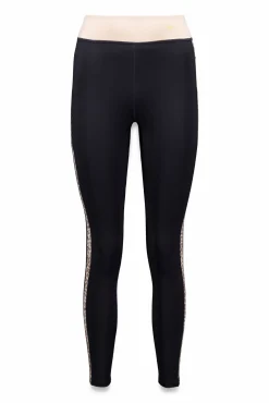 Leggings 4D STRETCH negro animal print