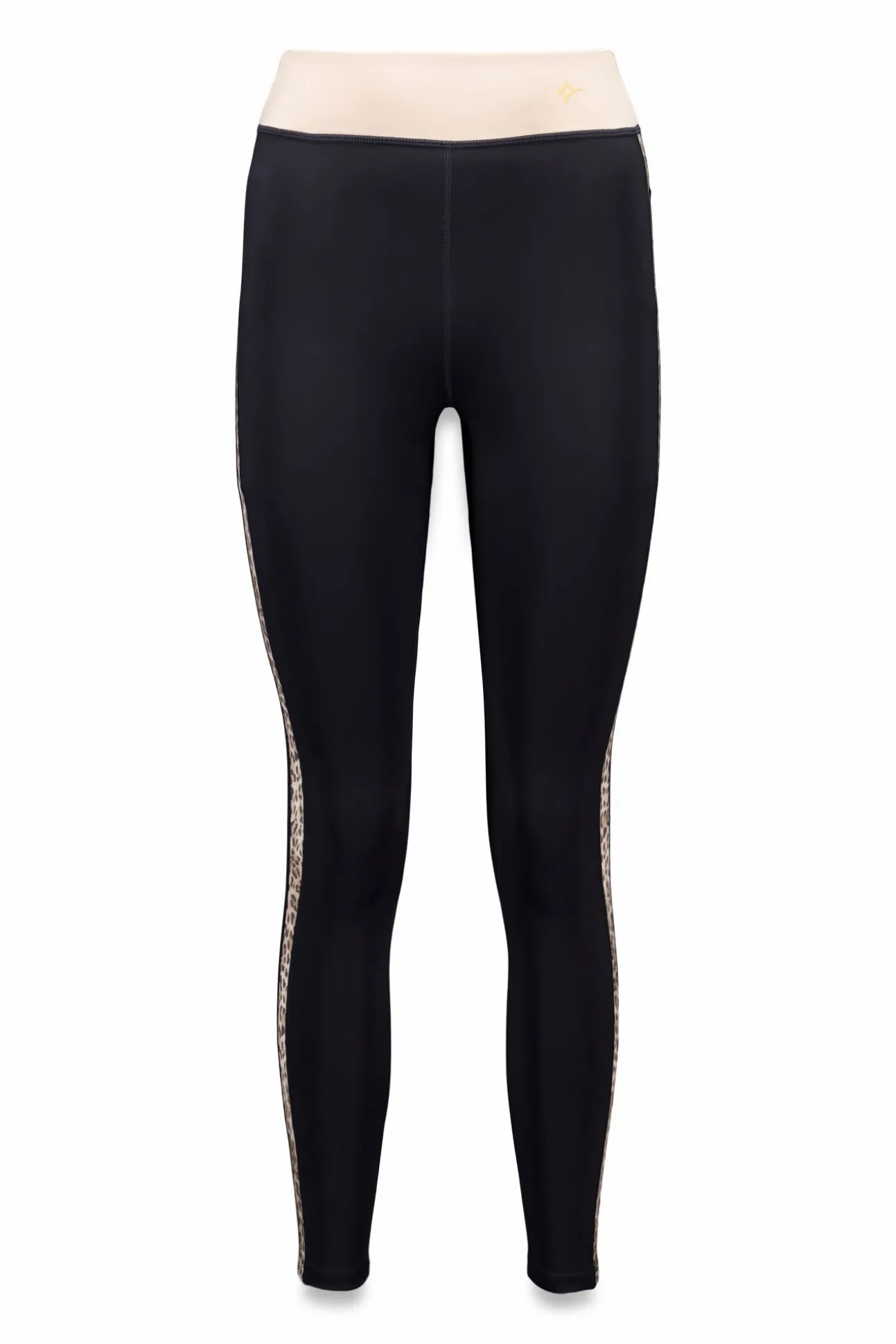 Leggings 4D STRETCH negro animal print