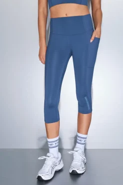 Leggings 4D STRETCH pirata azul