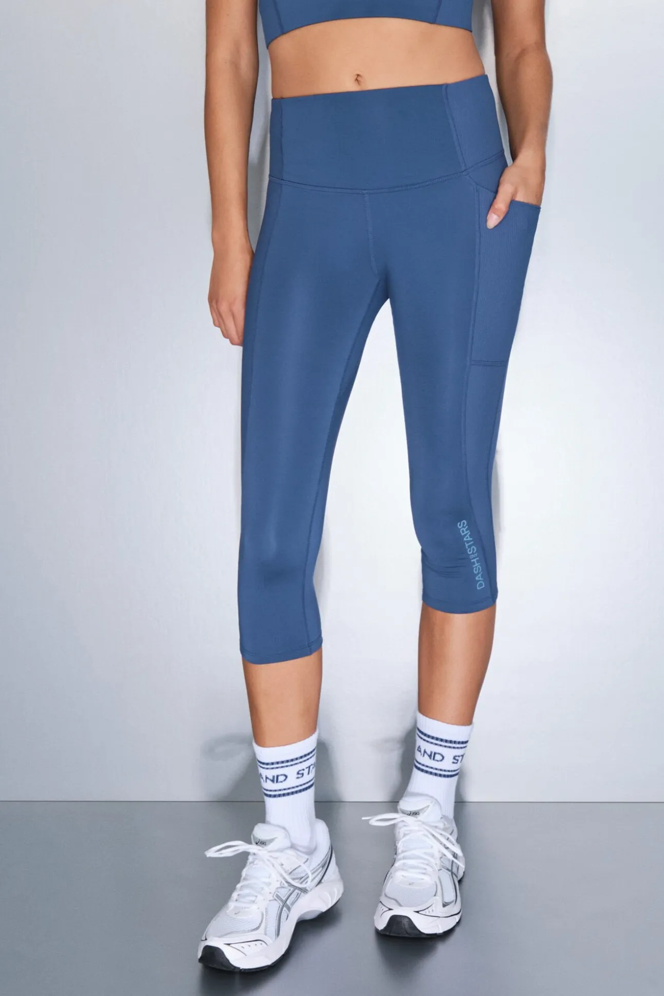 Leggings 4D STRETCH pirata azul