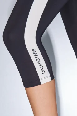 Leggings 4D STRETCH pirata negro y blanco