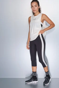 Leggings 4D STRETCH pirata negro y blanco