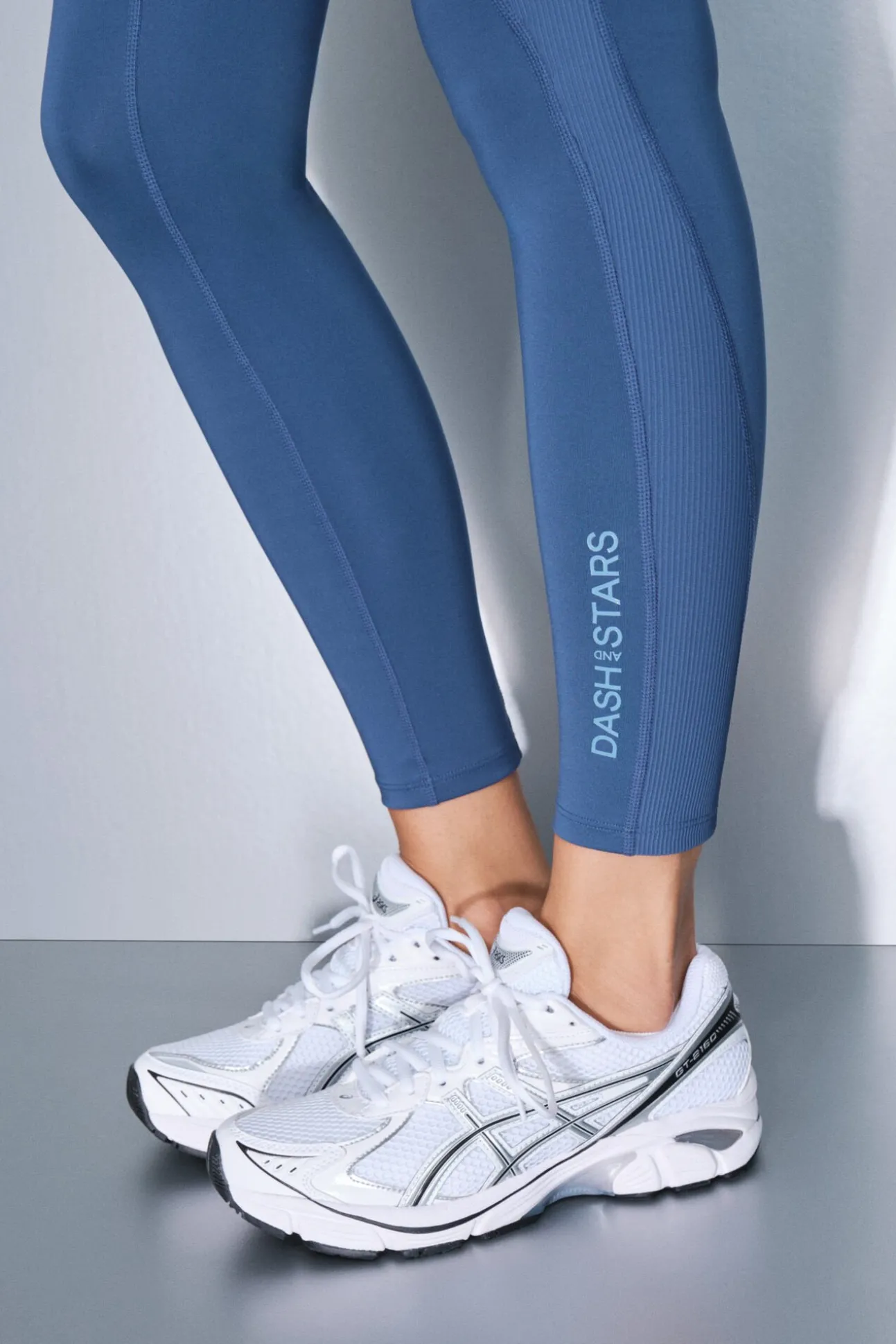 Leggings 4D STRETCH tobillero azul