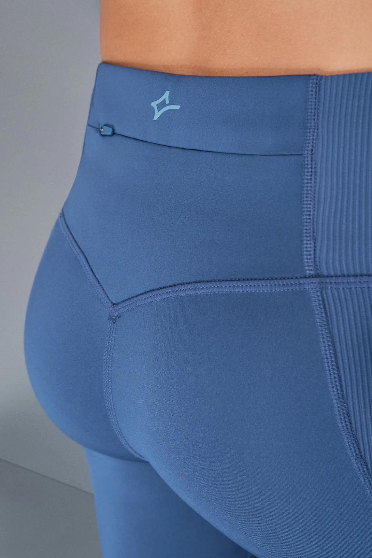 Leggings 4D STRETCH tobillero azul