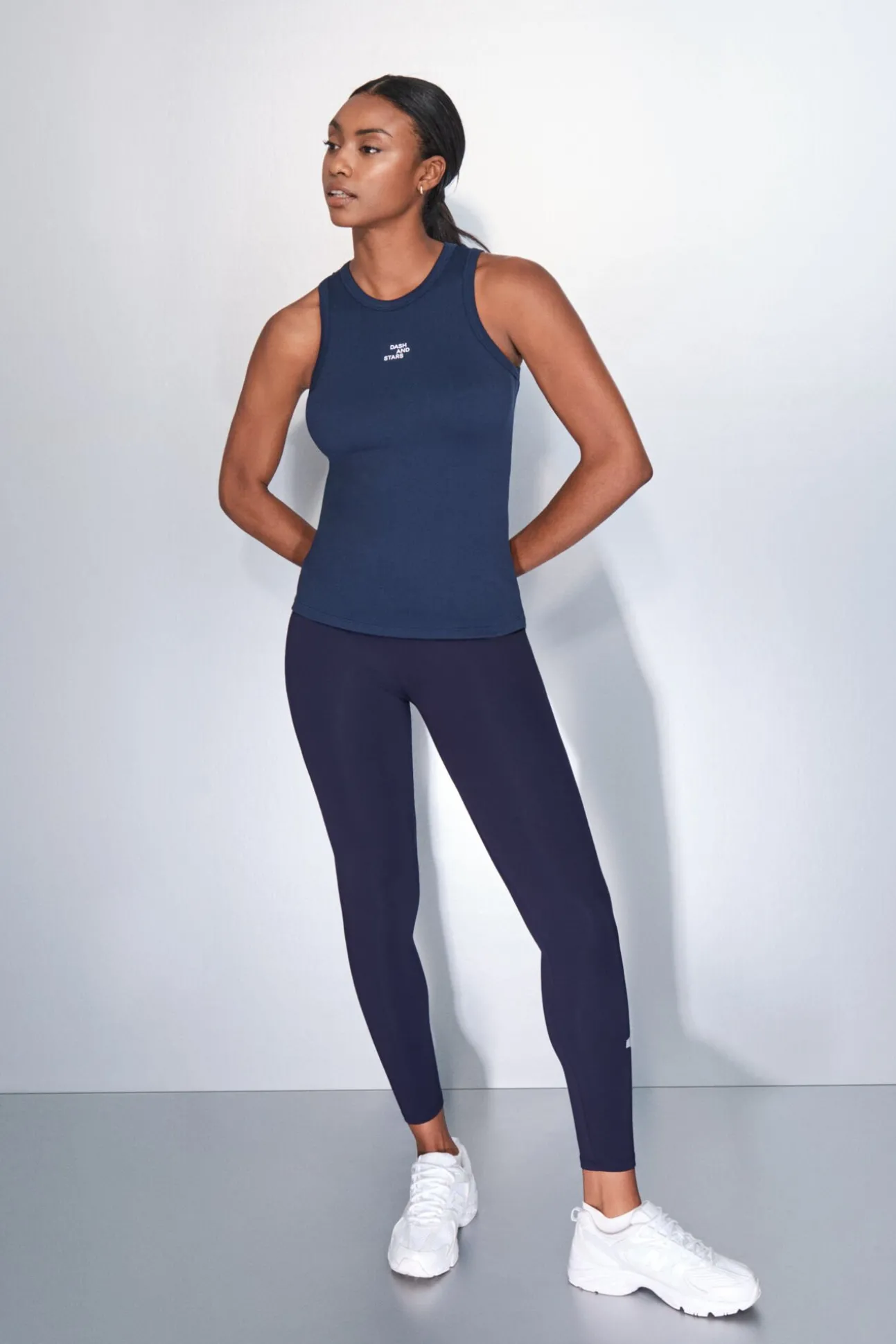 Leggings largos azul