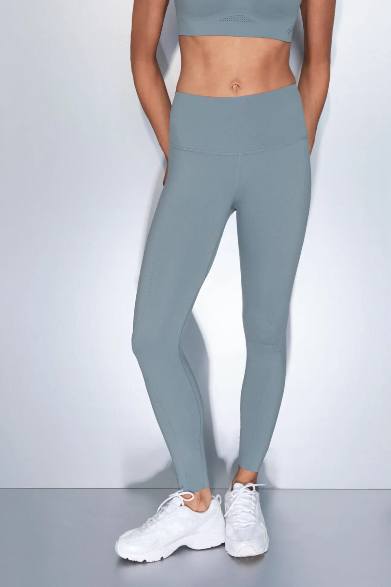 Leggings largos COMPRESSIVE azul