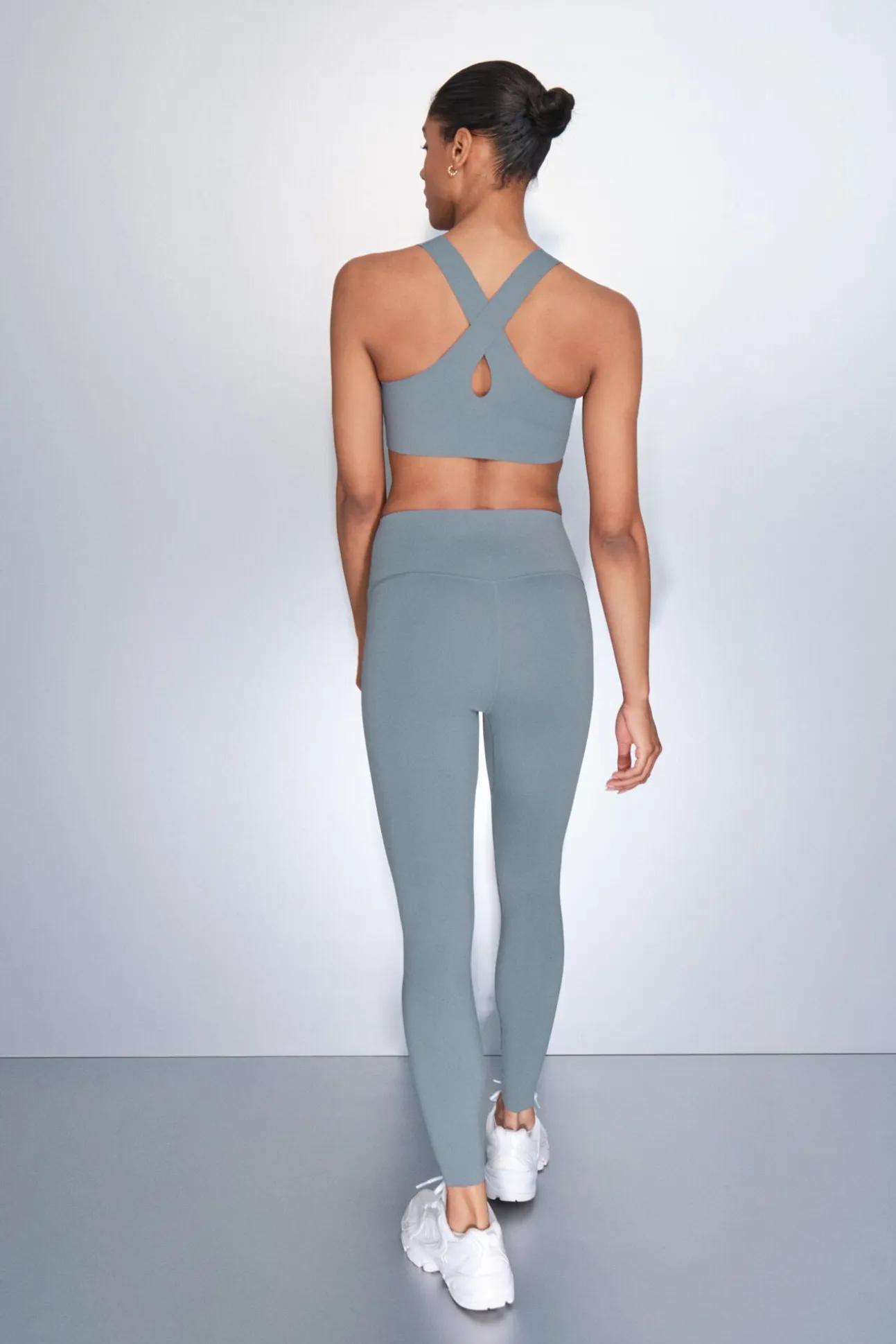 Leggings largos COMPRESSIVE azul