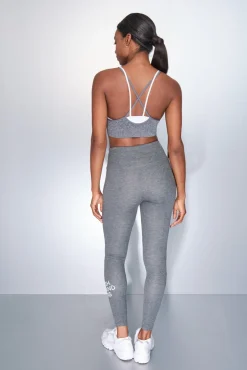 Leggings largos gris