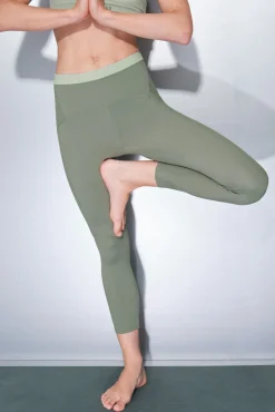 Leggings SOFT MOVE crop verde