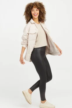 Leggins reductores efecto cuero Spanx