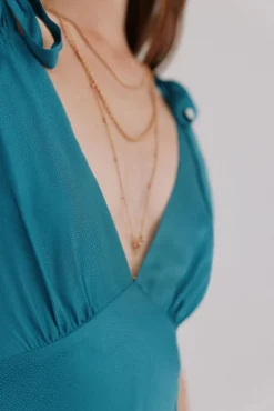 Leonor. Vestido fluido