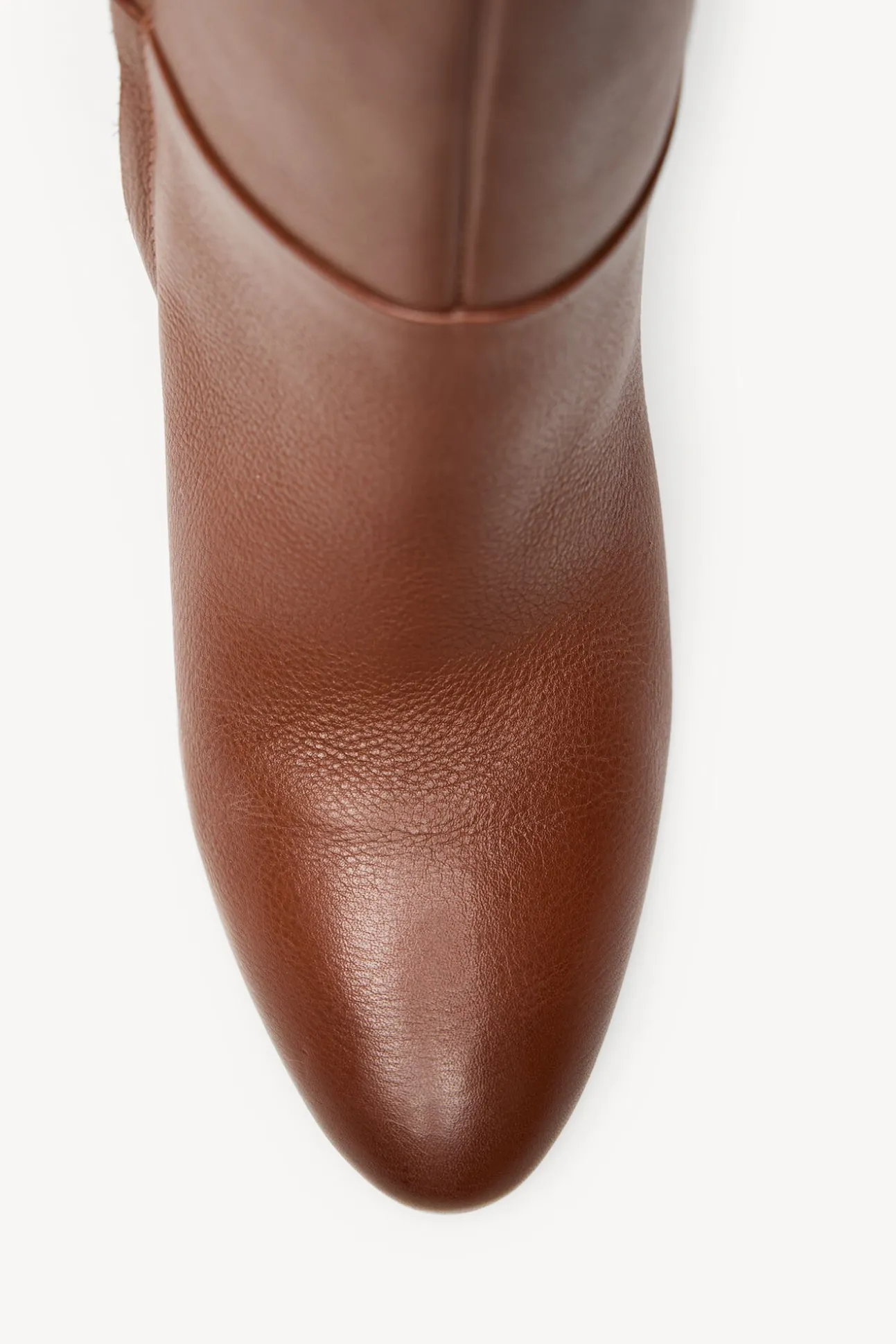 Lidia. Botas piel caña alta