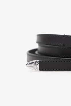 Liez. Cinturón doble vuelta piel