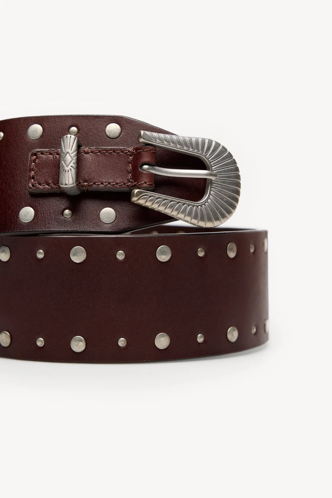 Luanda. Cinturón ancho piel