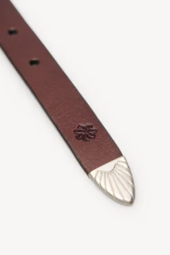 Luanda. Cinturón ancho piel